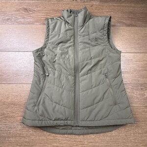 The North Face Women's Tamburello Vest Olive Green Puffer, Fall, Neutral, Sz S